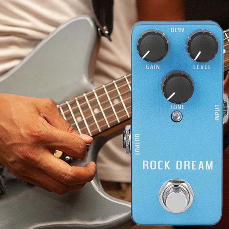 Pedal Processor of Overdrive Tone Effect for Guitar Bass, Exclude Power Adapter