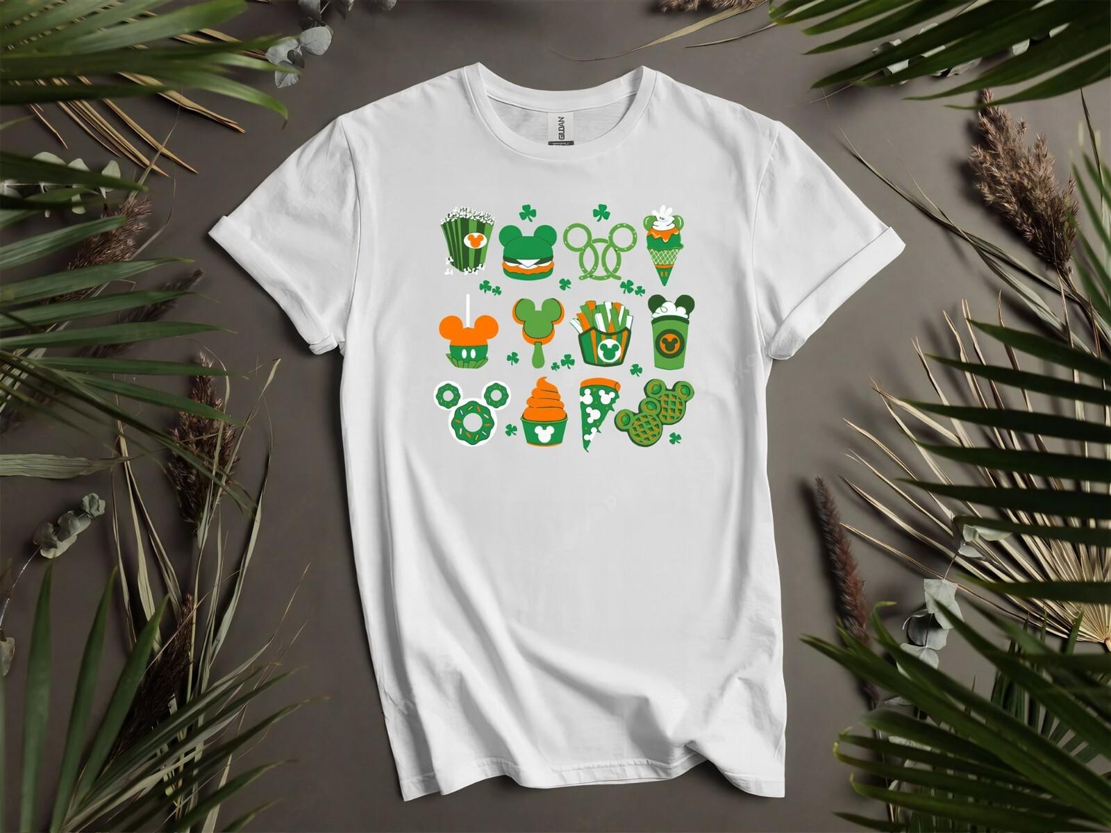 Bundle Snacks St Patricks Day Just He For Hoodie Tshirt Men Women Unisex AD56 M