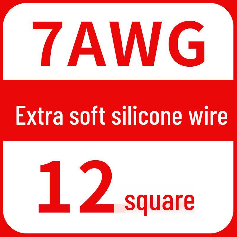 High-Temp Resistant Silicone Wire for Lithium Battery, Tinned Copper, Various AWG Sizes