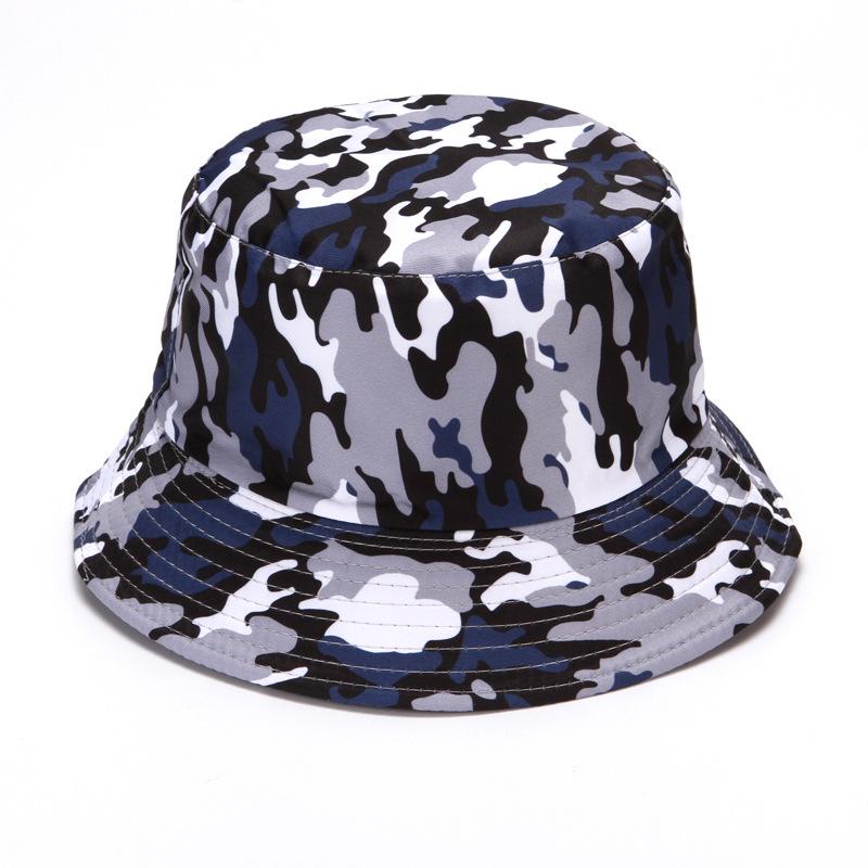 Bucket Hat Men Women Unisex Fisherman Hat Fishing Cap Outdoor Camouflage Sports Group Team Sunshade Sunscreen Sun Hat Summer