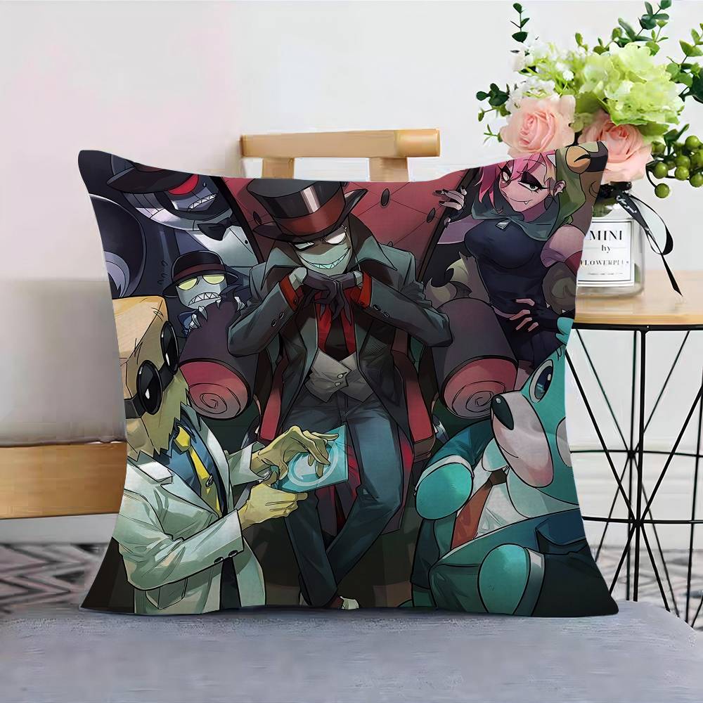 Cartoon Villainous Anime Personalized Pillow Cover Kids Bedroom Wild Party Decor Pillowcase Kid Birthday Shower Gift