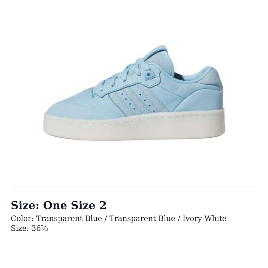 Adidas Wmns Rivalry Lux Low 'Clear Blue' Women's IH0351
