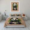 Charming Panda Paradise Dreams. Bedding Sets Duvet Covers Pillowcases(1* Duvet Cover 2* Pillowcases Without Duvet Insert)