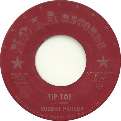7inch Record ROBERT PARKER - Tip Toe / Soul Kind Of Loving 729 Nola Records 1996 US Soul/Funk Used