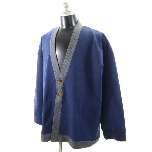 Brand new HB Long sleeve cardigan XL blue gray Men's Used