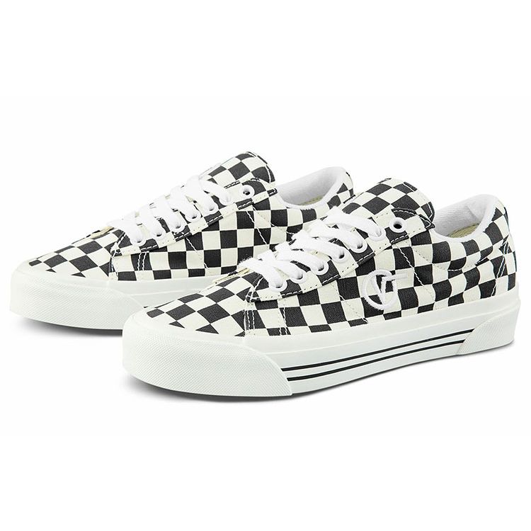 Vans Sid DX Anaheim Factory - Checkerboard Unisex Sneakers White Og-White Og-Black VN0A4BTX4XR