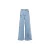 Adidas Originals Denim Track Pants With Stripes Women Bottoms Blue FL4153
