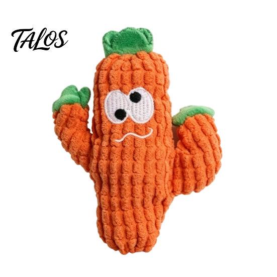 Talos Plush Cactus Cat Toy, Catnip Filled Chew Cute Stuffed Kitten Teething Toy for Indoor Cats Entertainment