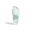 Mark Gonzales X Adidas Shmoofoil Slide Allover Print Unisex Sneakers White Cloud-White Semi-Mint-Rush-Melon GW3161