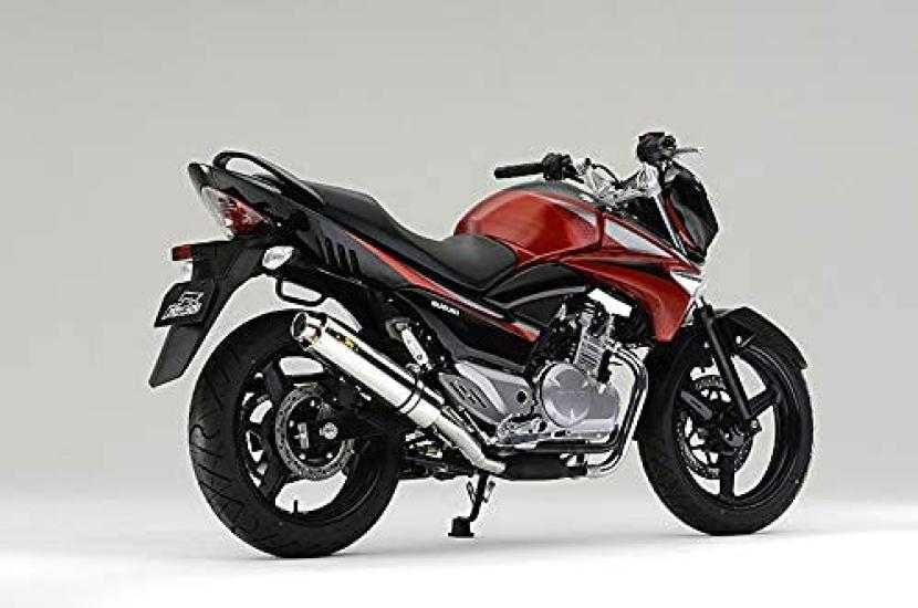 Realize Aria Stainless Steel Curl Type Muffler for Suzuki GSR250 Models Part Number (Type C) (JBK-GJ55D) 2012-2017 (All Years) - 509-SO-003-01