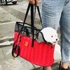 Pet Bag Portable and Fashionable Single Shoulder Handbag Car Mounted Pet Travel Supplies Dog Accessories