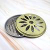 Fireproof Stainless Steel Mosquito Coil Holder with Lid and Ash Catcher - Outdoor Incense Burner