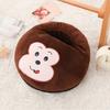 Cartoon Style USB Plug-in Plush Foot Warmer  Winter Foot-Warming Wonder Electric Heating Foot Warmer Anti-Frosty Feet Wonder Gift for Parents