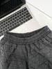 Women's Hip-Hugging A-Line Diamond Quilted Lantern Pants: Winter-Ready, Elastic Waist, Wide-Leg, Short Style
