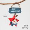 Christmas Resin Tree Decorations Santa Snowman Angel Pendant Ornament DIY Kids Toys Noel Navidad Kerst 2025