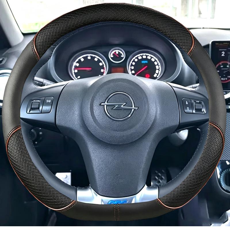 Braid Carbon Fiber Leather Steering Wheel
