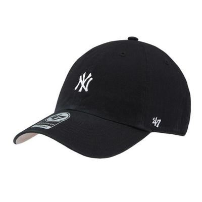 47 BRAND Hat Ball Cap NY Small Logo B-BSRNR17GWS-BK