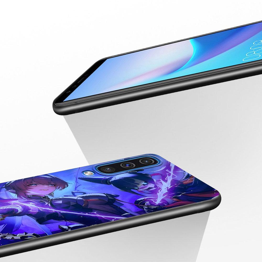 Wuthering Waves Yin lin Case for Samsung Galaxy A03 A04s A20 A30 A20e A70 A70s A50 A40 A30s A50s A20s A10s TPU Black Phone Cover