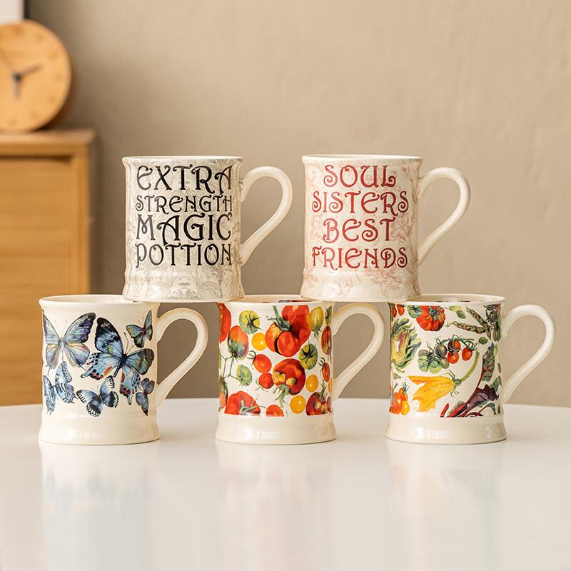Changbaosen French Retro Ceramic Coffee Mug