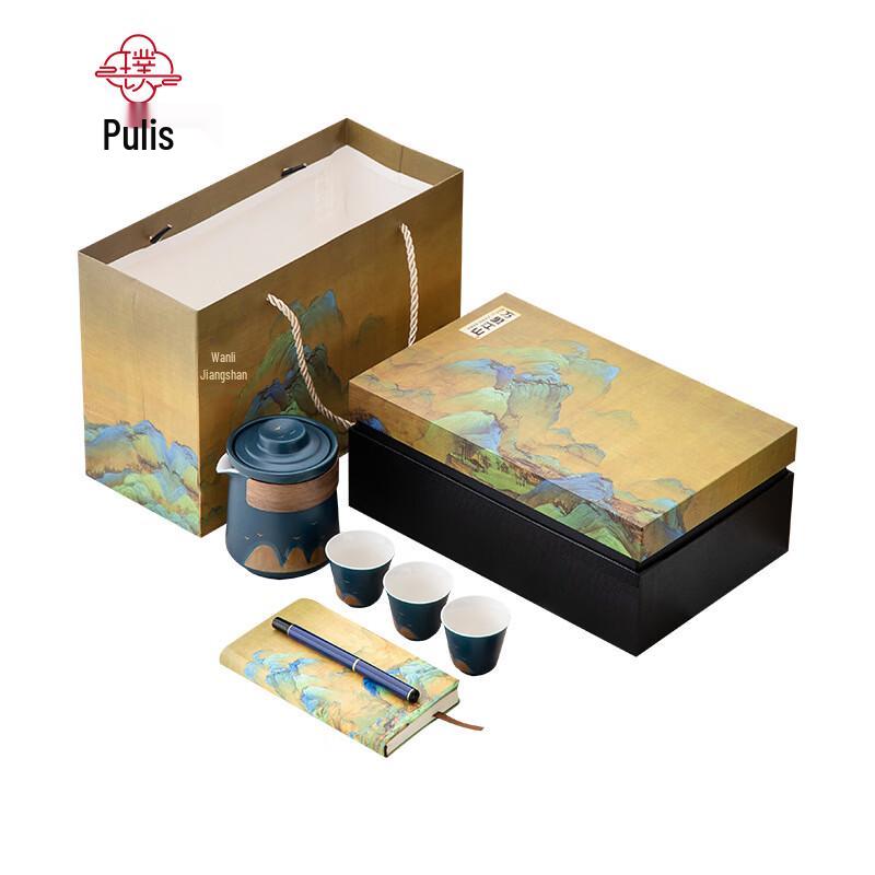 

Pureliss PLS048 Ten Thousand Li River and Mountains 7-Piece Kung Fu Tea Set