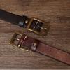 Light Luxury Belt Women's Leather First Layer Retro Fashion Jeans Belt