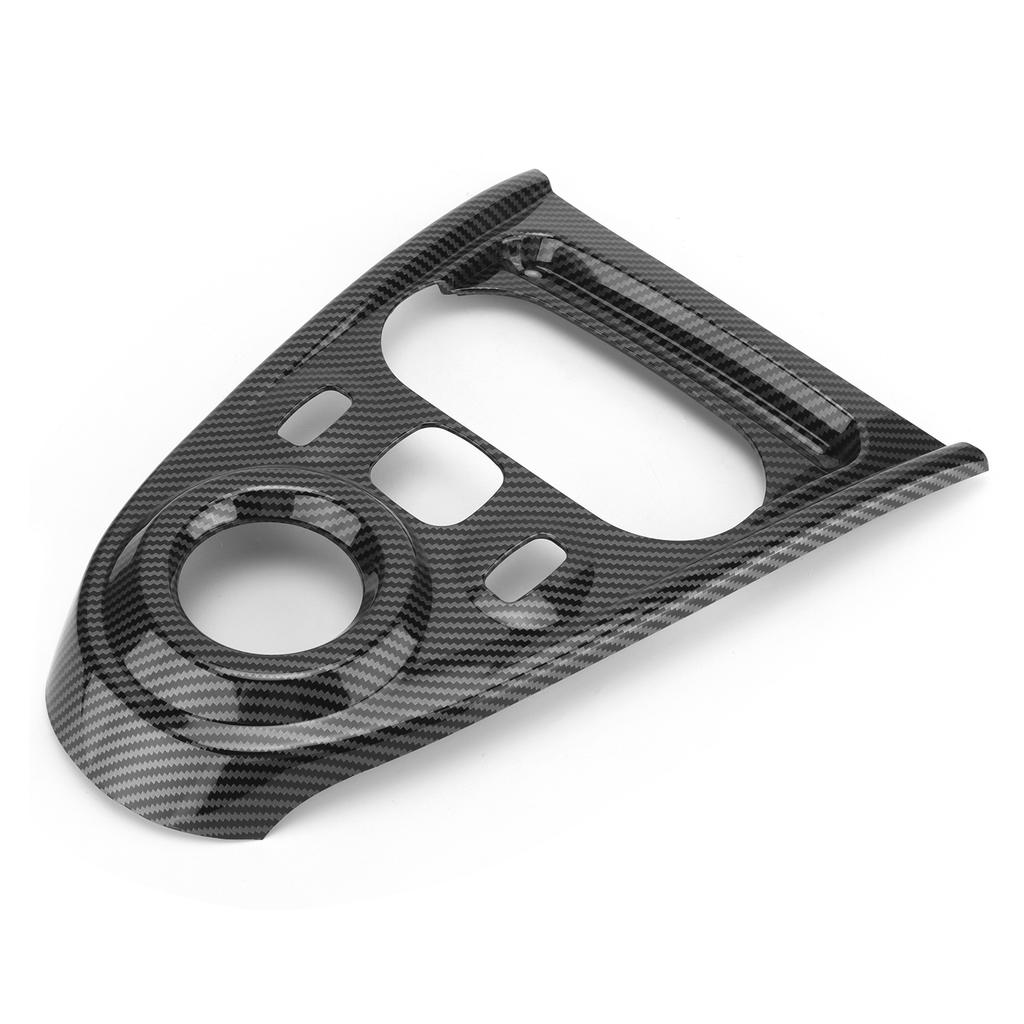 LHD Carbon Fiber Style Gear Shift Panel Cover Trims Replacement for Smart Fortwo Forfour 453 2015 2021