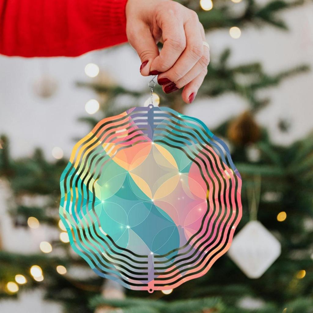 10 Inch Wind Chime with 360 Rotating Hook for Garden Balcony Patio Decor No Battery Needed Perfect Gift for Spring Summer