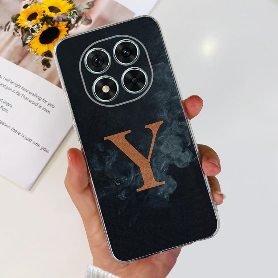 For Xiaomi Redmi Note 14 Pro 5G Case Fashion A Z Letters Soft Clear Silicone Back Cover For Redmi Note 14 Pro Plus Note14 Fundas