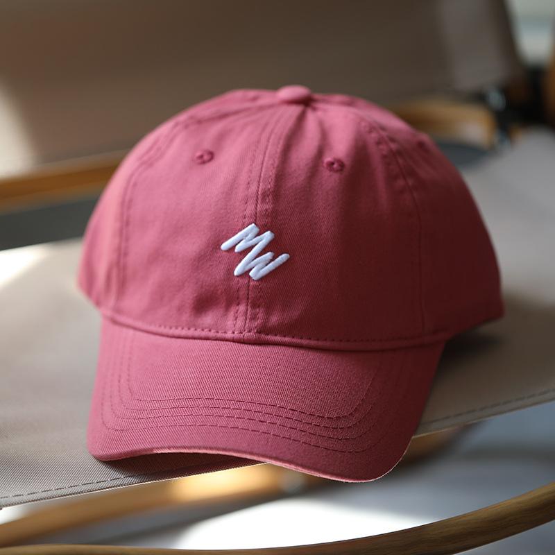 

White raspberry wide-brimmed baseball hat men s and women s street tide sunshade cap brown top hat Adjustable