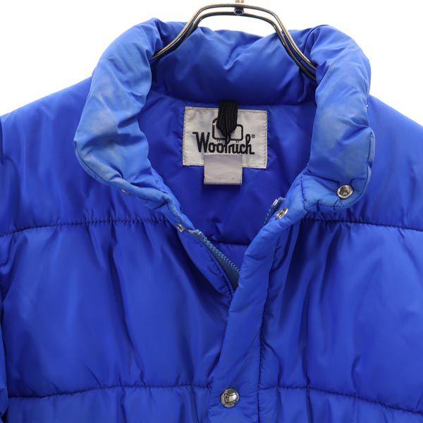 Woolrich 70s Vintage White Tag Down Jacket Bluish Men's Used