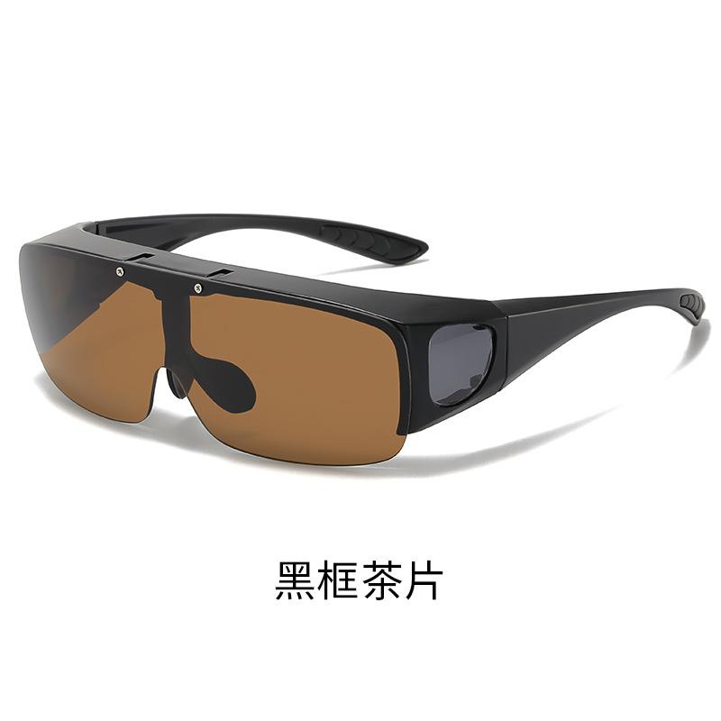 Najnowsze Modne Spersonalizowane Etui z Klapką Męskie Okulary Przeciwsłoneczne Outdoorowe Neutralne Rowerowe Premium Jazda Samochodem Sportowe Okulary Przeciwsłoneczne