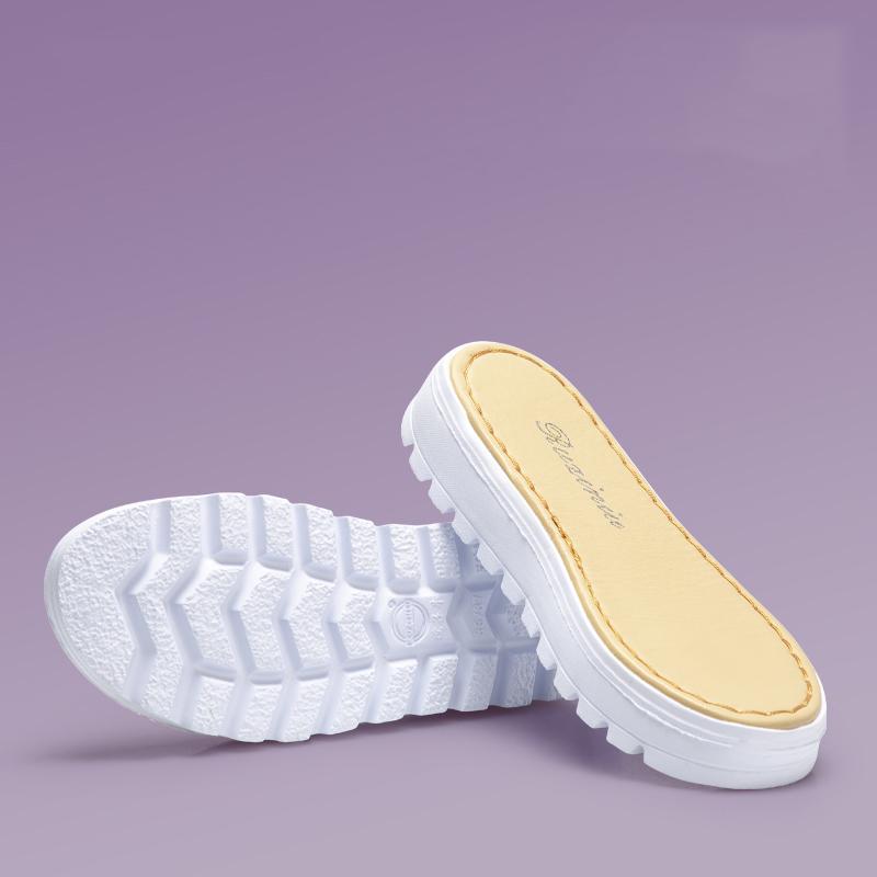 High Quality Diy Hand Knitting Materials Slippers Fashion EVA Sole Rubber Outsole Crochet Needles Indoor Slippers Platform