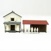 Sankei Miniature Art Petit Papercraft 1/220 Warehouse-2 MP01-142