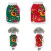 Pet Clothes Puppy Dog Cat Pet Winter Clothes Northeast Big Flower Dog Clothes