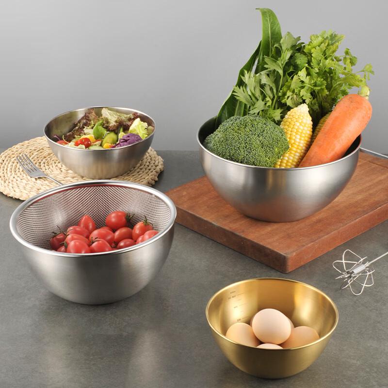 Zhangxingzhe Thickened 304 Stainless Steel Mixing Bowl