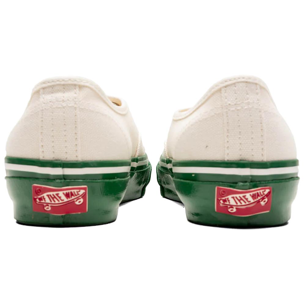 Vans Premium Authentic Comfortable Versatile Low-Top Skate Shoes Men Sneaker White Green VN000EBNWGR1