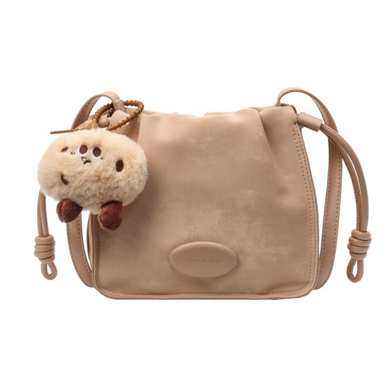 Small Bag Women's Solid Color New Bag Versatile Messenger Bag