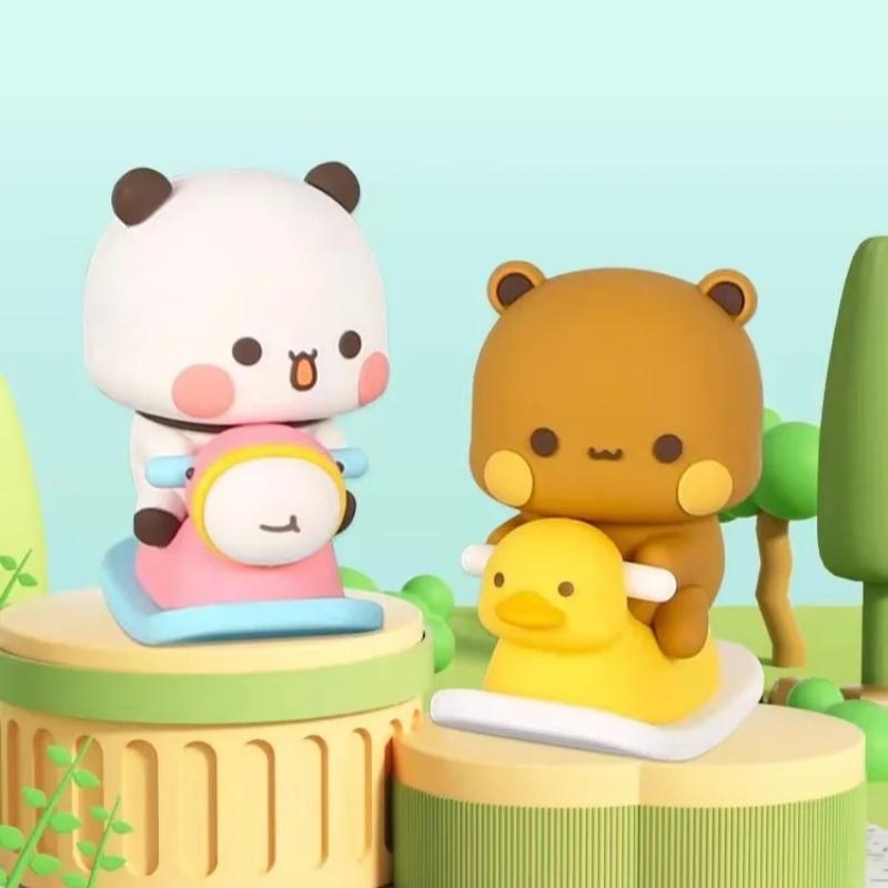 Bubu Dudu Anime Figurky Model Hračky Vzrušující Sběratelská Roztomilá Panda Figurka Kawaii Medvěd Panenka Ozdoba Domov Děti Vánoční Dárek