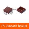 Non-Toxic 250Pcs 3070 1X1 Bricks Flat Tile Moc Assemble Particles Smooth 1*1 Building Blocks Diy Educational Creative Parts Toy For Kids