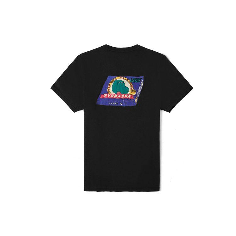 Vans Asian Artist Series T Shirts Men's Crew Neck Moderate Straight Fit VN0A4P5HBLK
