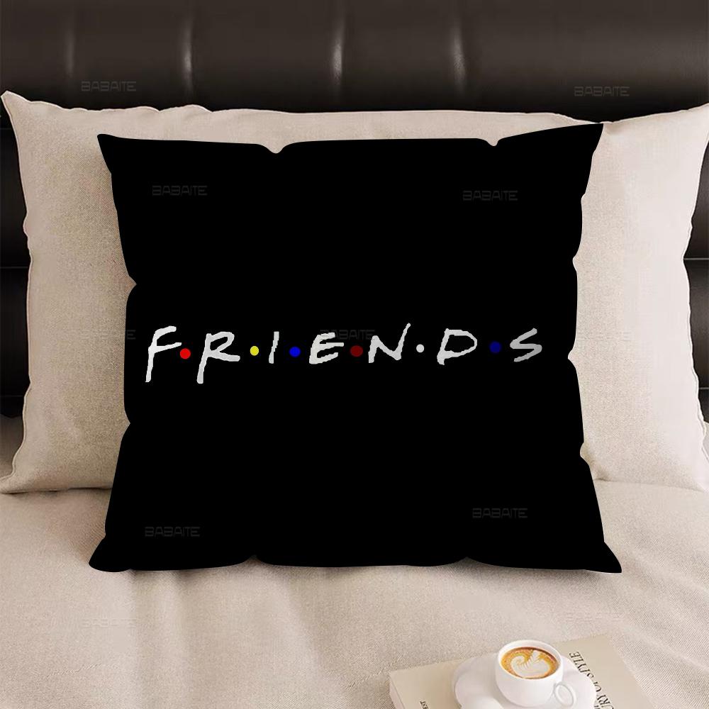 Amerikansk TV-serie Vänner Kudde Kuddöverdrag Örngott Vardagsrum Soffa Heminredning Anpassad