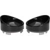HDBUBALUS Smoked Turn Signals Lens Cover Visor Bezels Light Covers Indicators Lens Fit for Harley Touring FLHX Sportster Softail Dyna Gloss Black