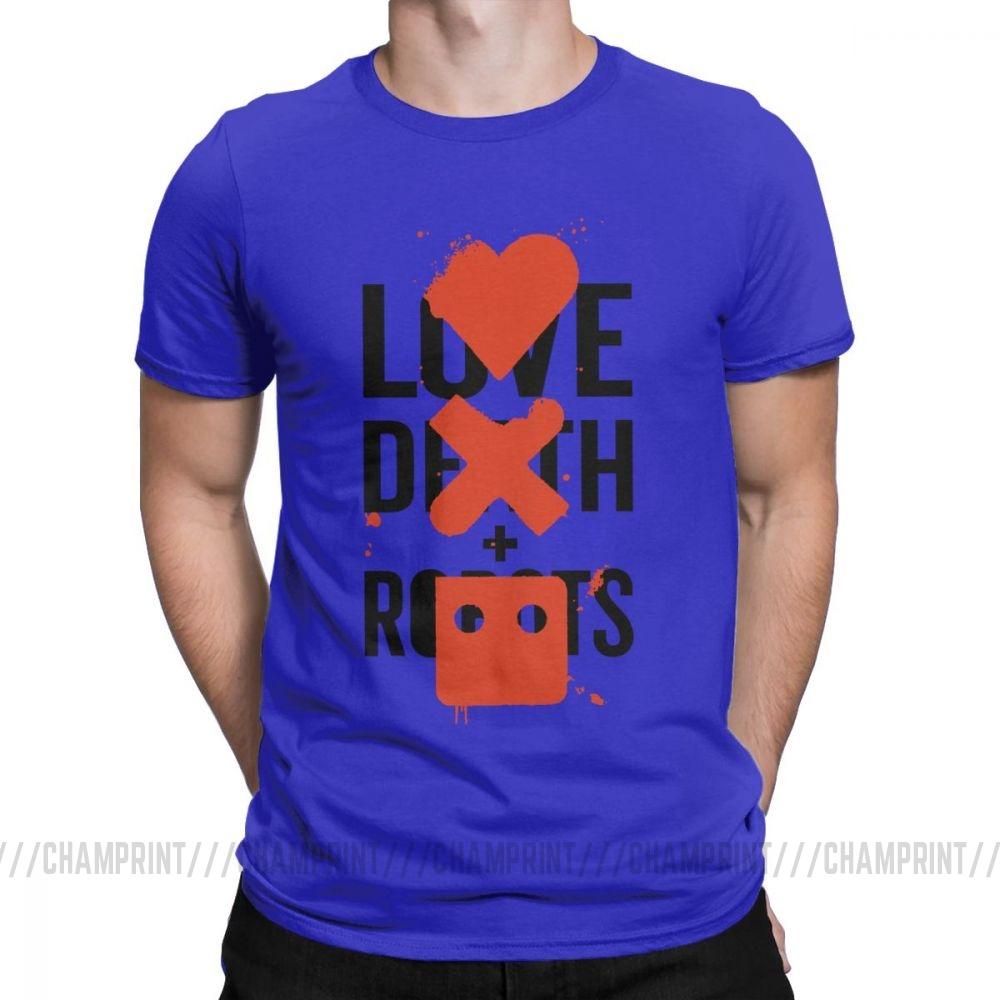 Cooles Love Death And Robots T-Shirt Großes Fan-T-Shirt Heavy Metal Sci-Fi