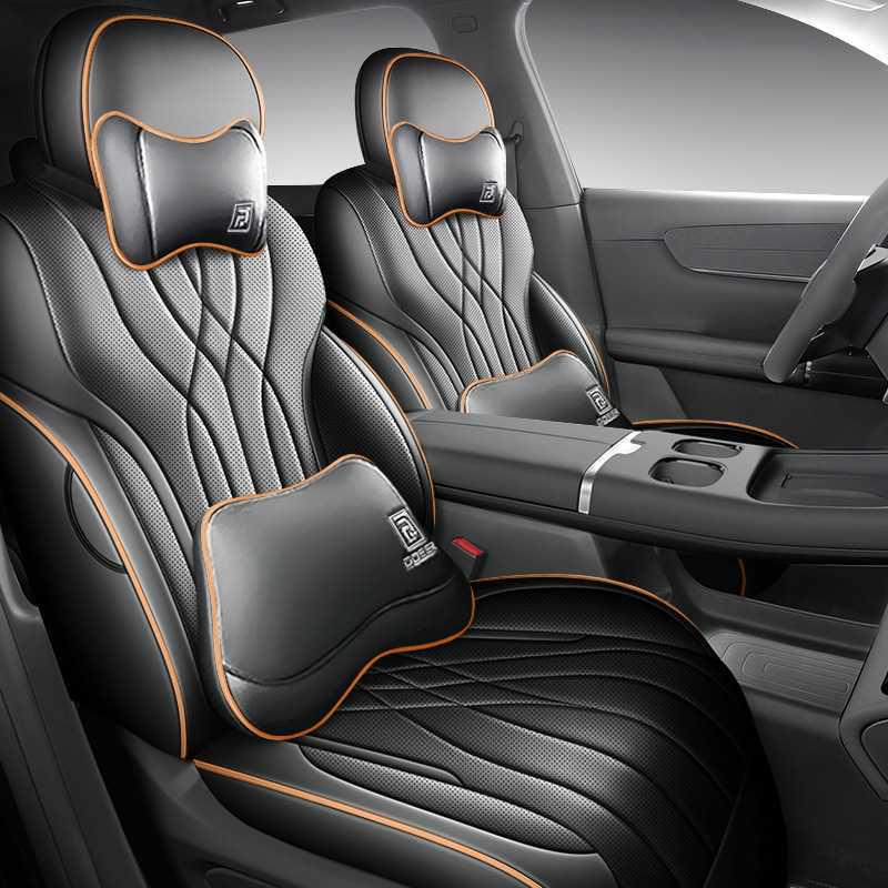 Changan Qiyuan Q07 Perforated Leather Car Seat Cover - Full Coverage for All Seasons