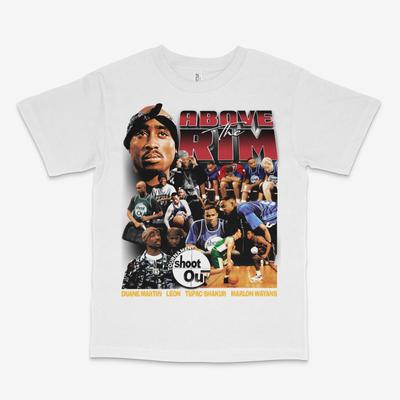 Über dem Ring Shootout Weißes T-Shirt