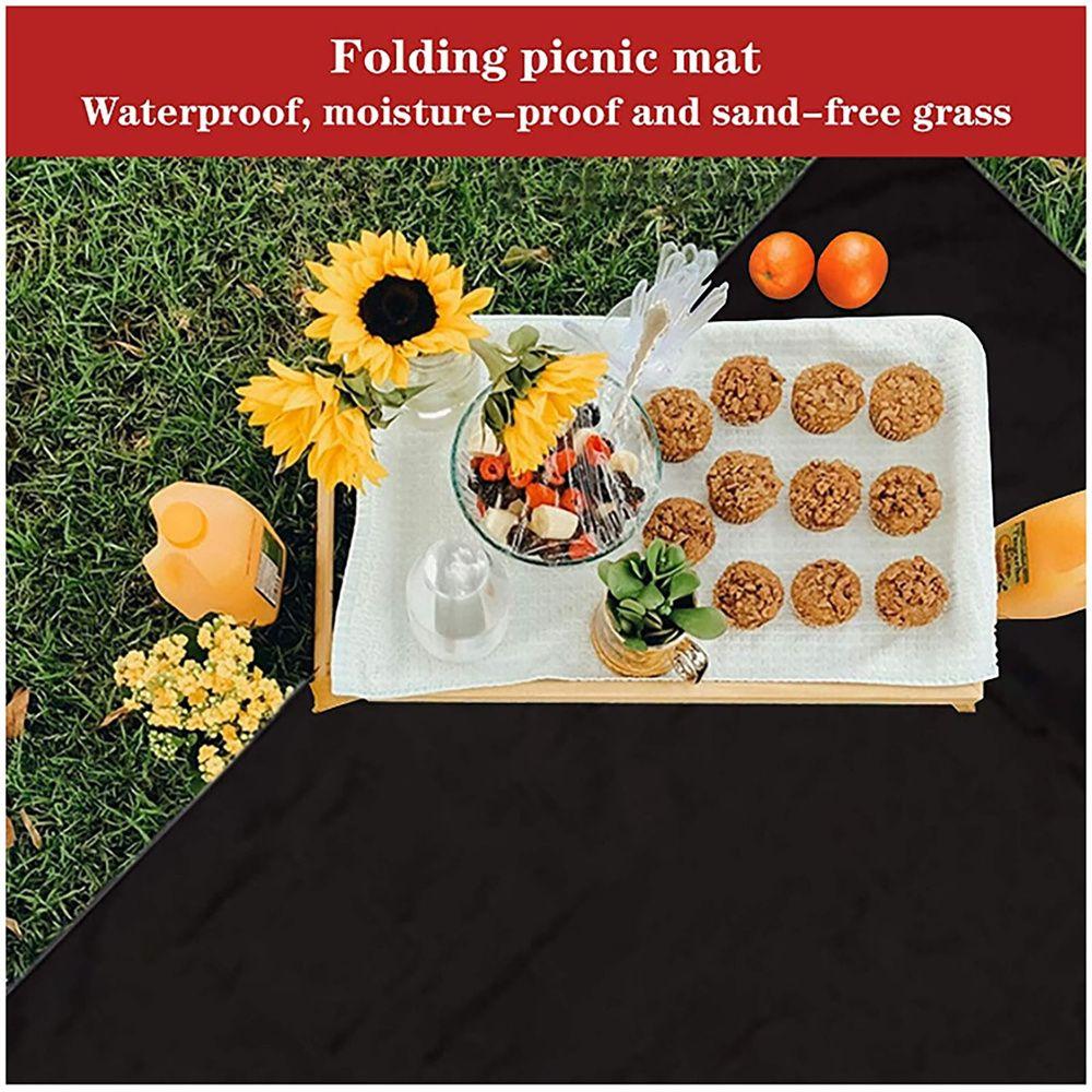 Ultralight Hiking Waterproof Camping Mat Foldable Blanket Folding Beach Mat Pocket Picnic Blanket