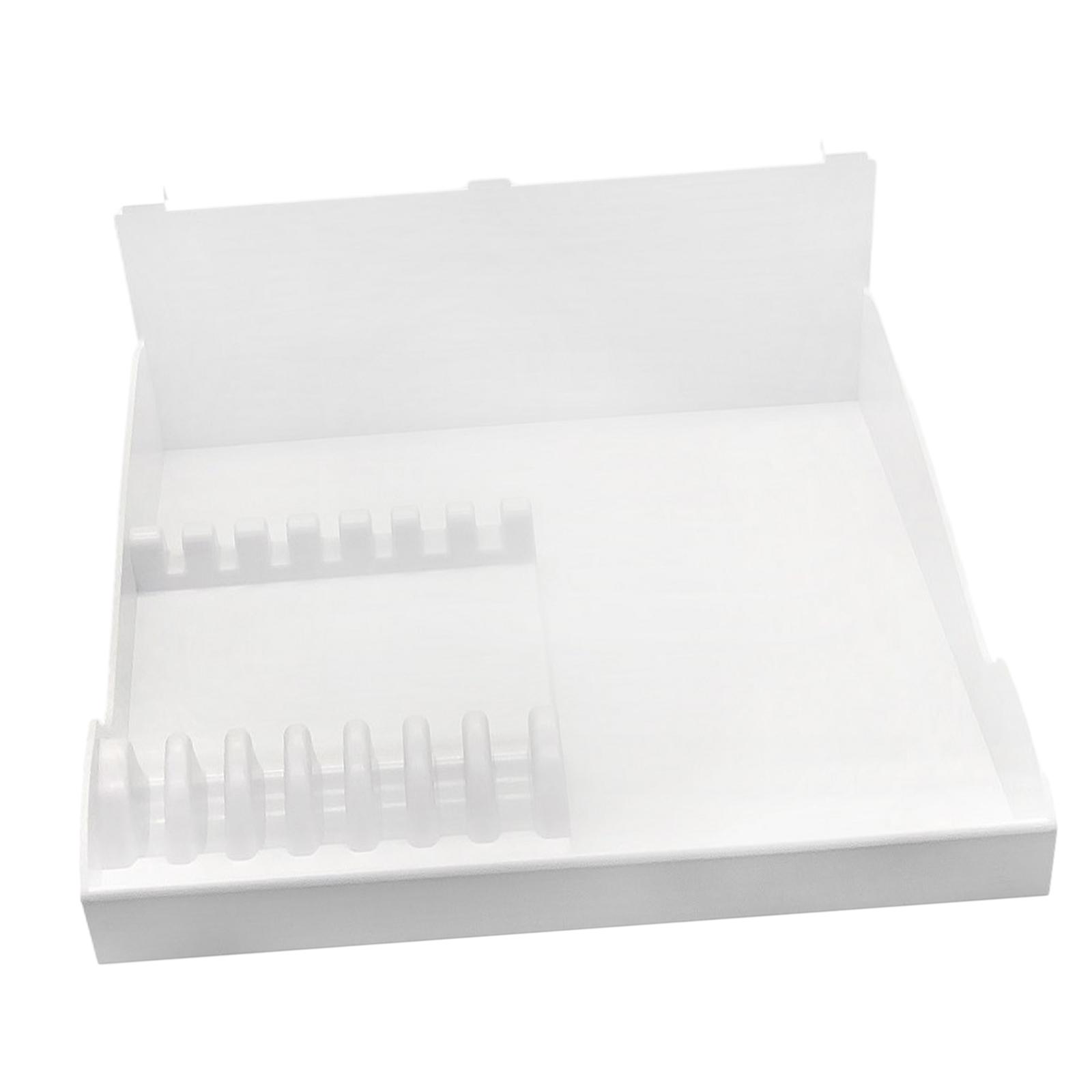 

Лоток для парикмахерской машинки для стрижки волос Многофункциональный держатель инструментов для парикмахеров-стилистов белый