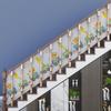 2m Colorful Safety Net for Balcony, Staircase, Anti-Fall, Anti-Theft, Custom Size