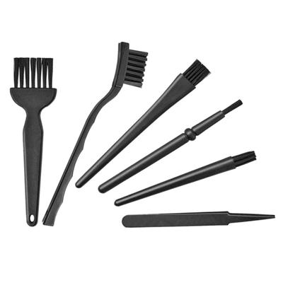 6 Pezzi Plastica Portatile Manico Pulizia Antistatico PCB Tastiera Spazi Pennelli