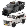 MOC SUV Městské Auto Závodník Klasické Terénní Stavebnice Cihla Závodní Super Technika Kreativní Garáž DIY Sada
